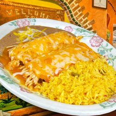 Two Enchiladas